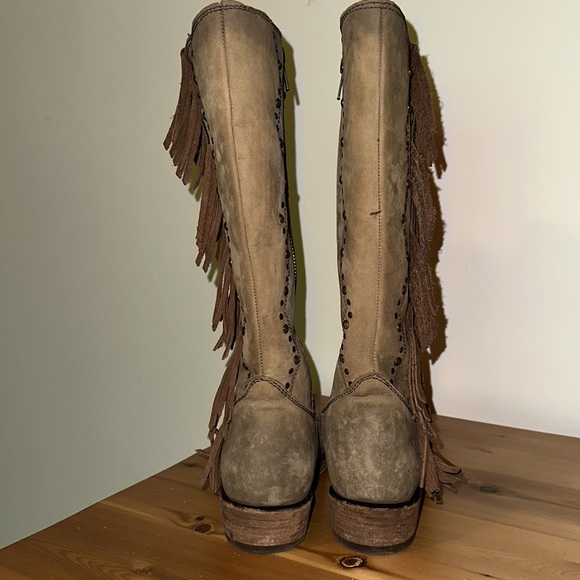 Liberty Black fringe boots - Picture 3 of 4